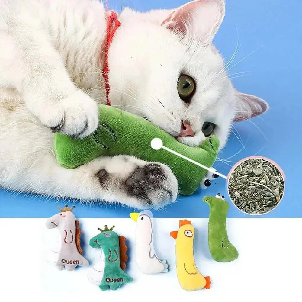 Jouets en peluche pour chats