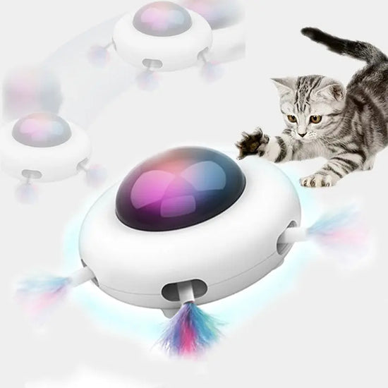 InteractivMinou™ - Jouet interactif pour chat lecoledeschats
