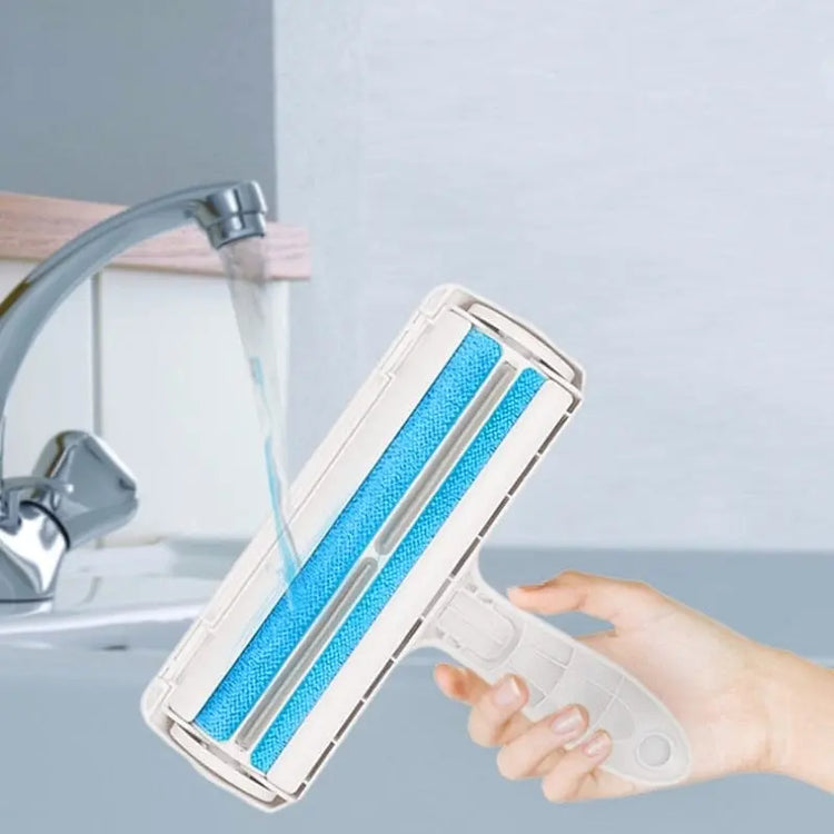RouleauClean™ - Rouleau Brosse Double Actions | Poils d&